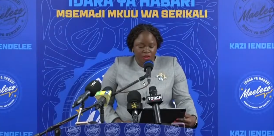 HON. JUDITH KAPINGA SPEAKS TO THE PRESS REGARDING DEVELOPMENT PROJECTS